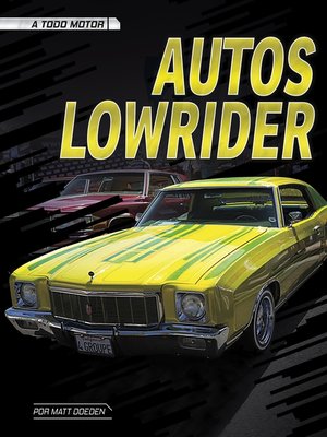 cover image of Autos lowrider